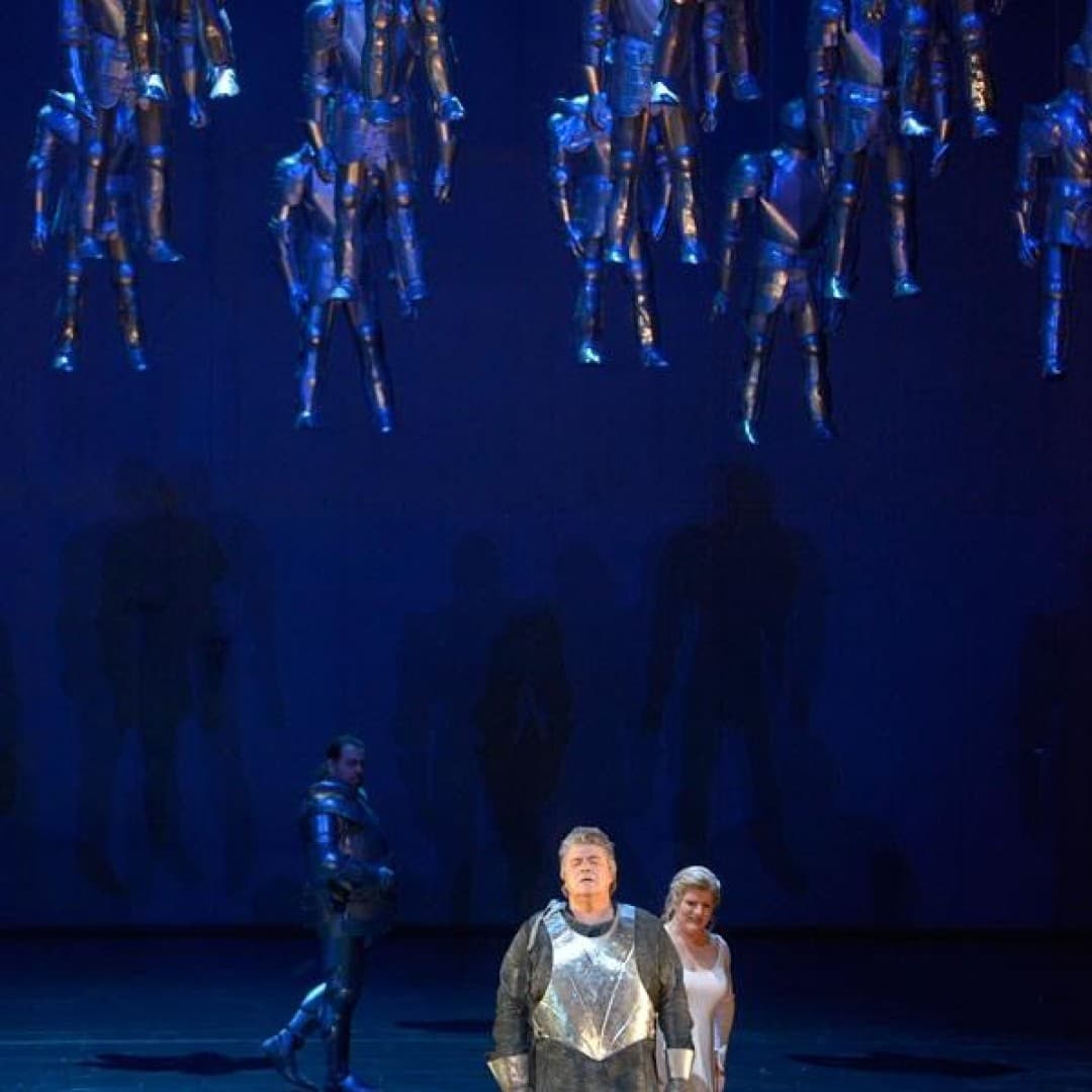 Peter Seiffert as Tannhäuser, Petra-Maria Schnitzer as Elisabeth
Bettina Stöß