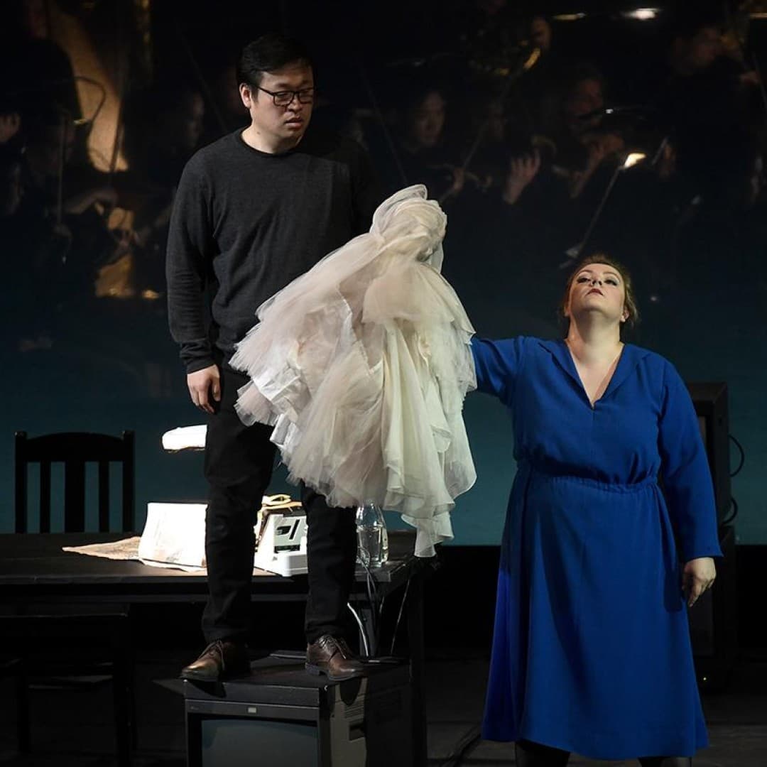 Judit Kutasi as Amneris, SeokJong Baek as Radames
Bettina Stöß