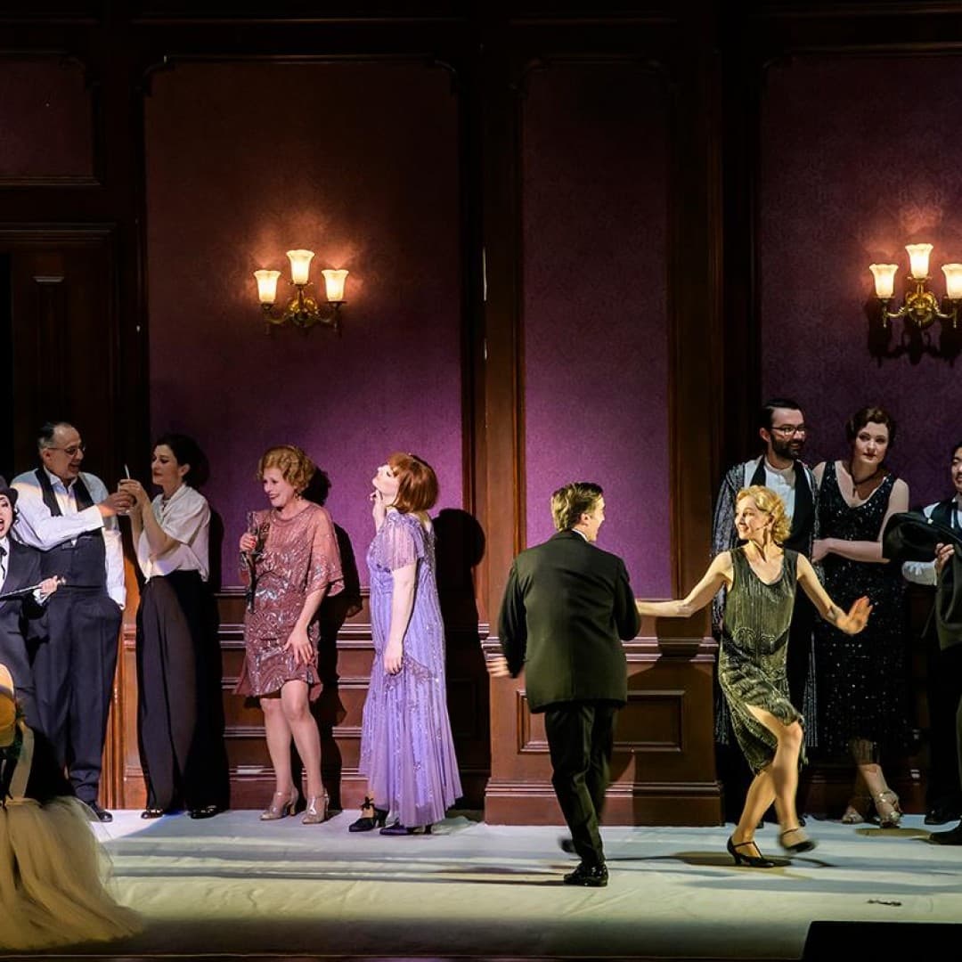 Hye-Young Moon as Fiakermilli, Thomas Johannes Mayer as Mandryka
Bettina Stöß