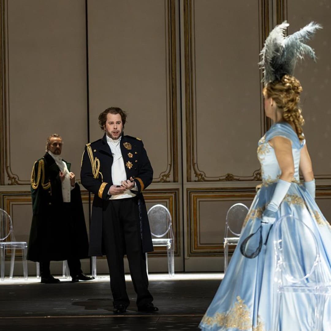 Martin Muehle as Hermann, Thomas Lehman as Jeletzkij, Sondra Radvanovsky as Lisa
Marcus Lieberenz