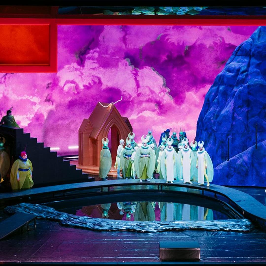 A scene impression from SUOR ANGELICA with the choir of the Deutsche Oper Berlin a. o.
Eike Walkenhorst