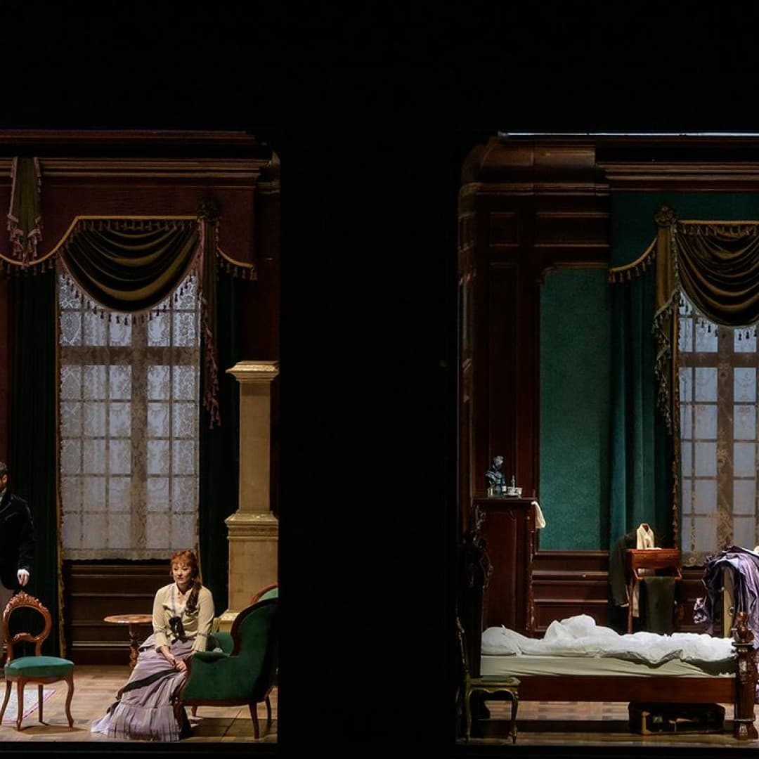 Thomas Cilluffo as Count Elemer, Jennifer Davis as Arabella, Heidi Stober as Zdenka
Bettina Stöß