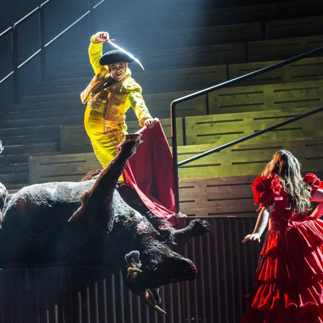 Markus Brück as Escamillo, Clémentine Margaine as Carmen
Marcus Lieberenz