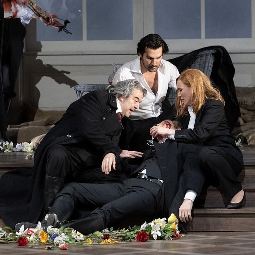 Sara Jakubiak as Francesca, Ivan Inverardi as Gianciotto, Jonathan Tetelman as Paolo il Bello, Charles Workman as Malatestino dall’Occhio
Monika Rittershaus
