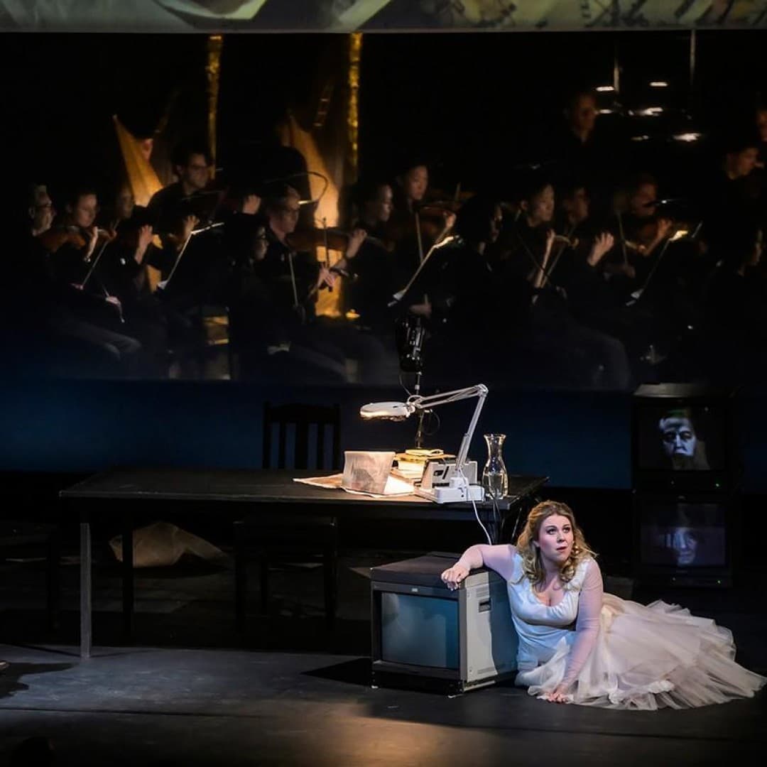 Christina Nilsson as Aida, SeokJong Baek as Radames
Bettina Stöß