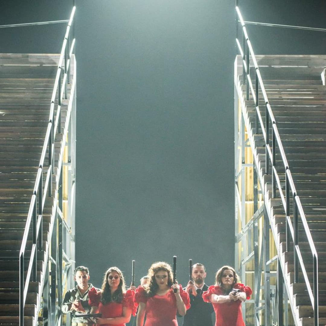 Charles Castronovo as Don José, Nicole Haslett as Frasquita, Clémentine Margaine as Carmen, Dean Murphy as Dancairo, Jana Kurucová as Mercédès
Marcus Lieberenz