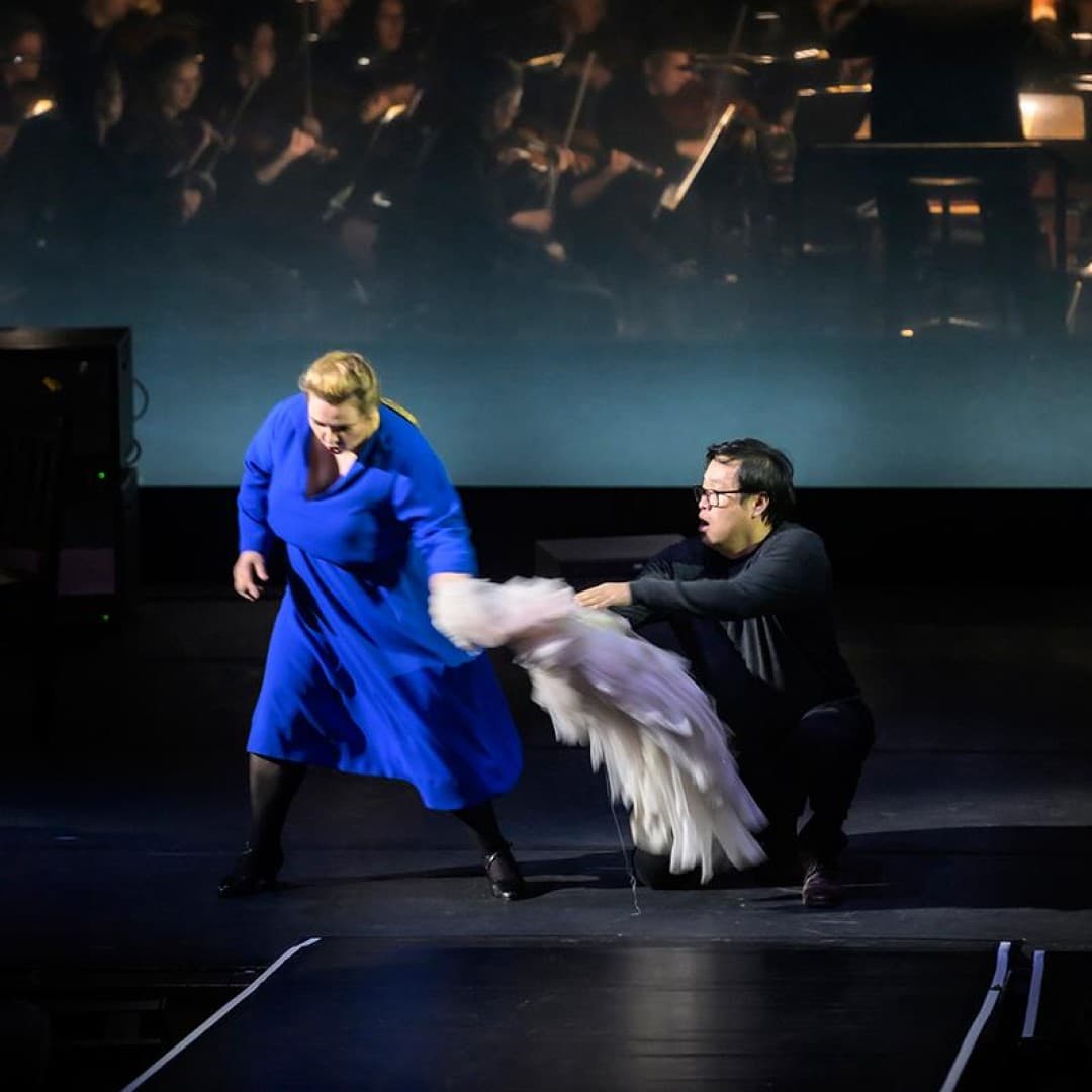 Judit Kutasi as Amneris, SeokJong Baek as Radames
Bettina Stöß