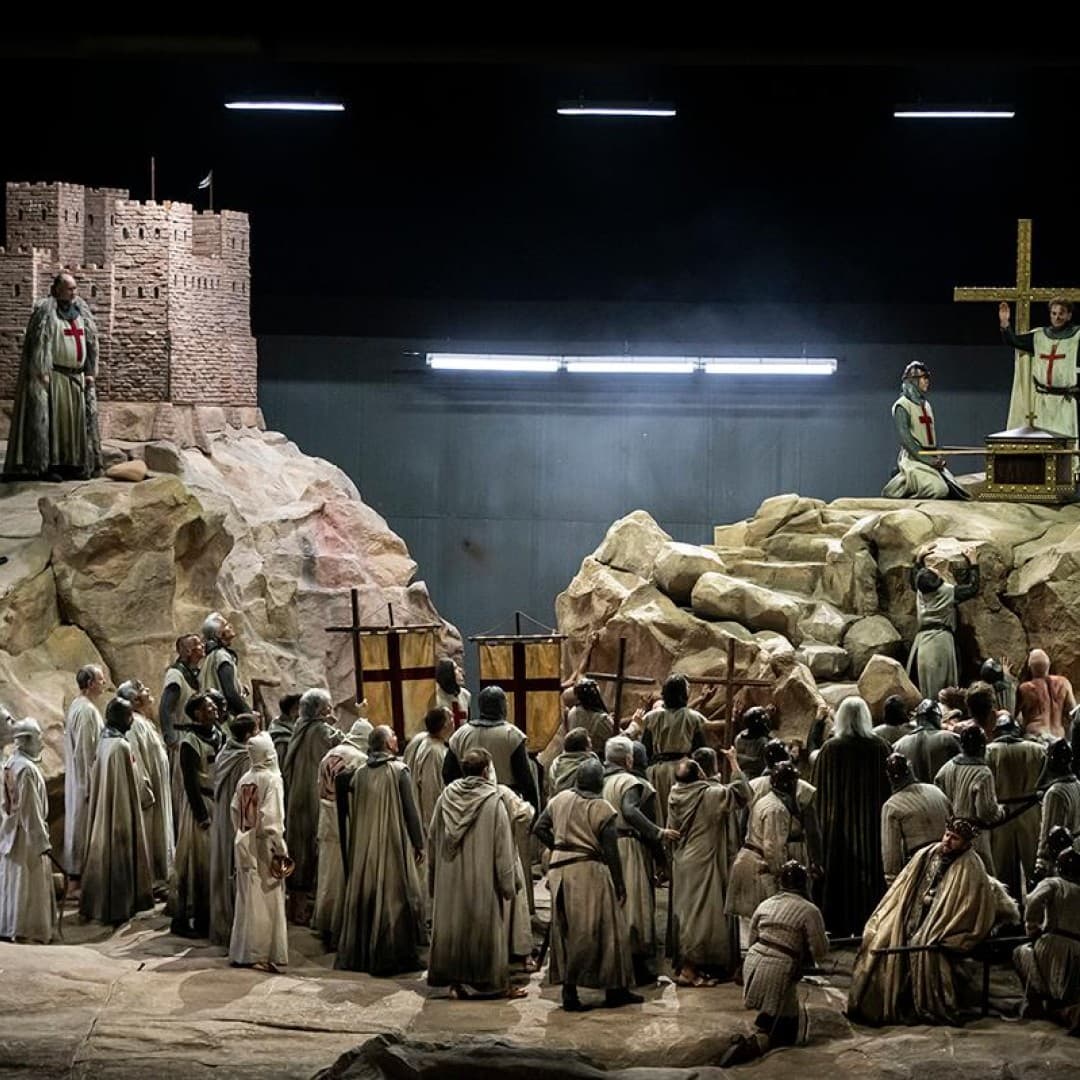 including Thomas Blondelle as Parsifal, Stephen Milling as Gurnemanz
Bettina Stöß