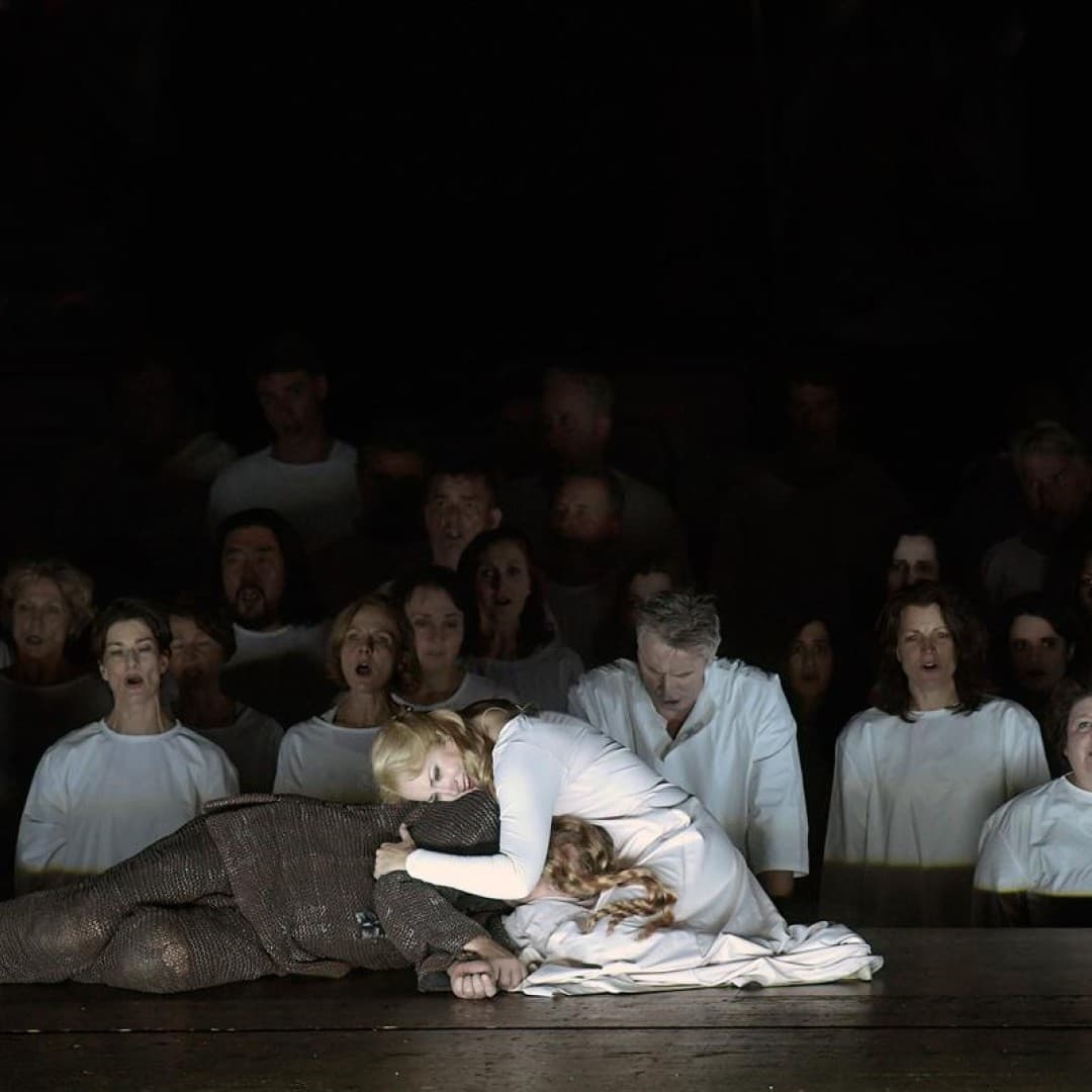 Andreas Schager as Tannhäuser, Emma Bell as Elisabeth
Bettina Stöß