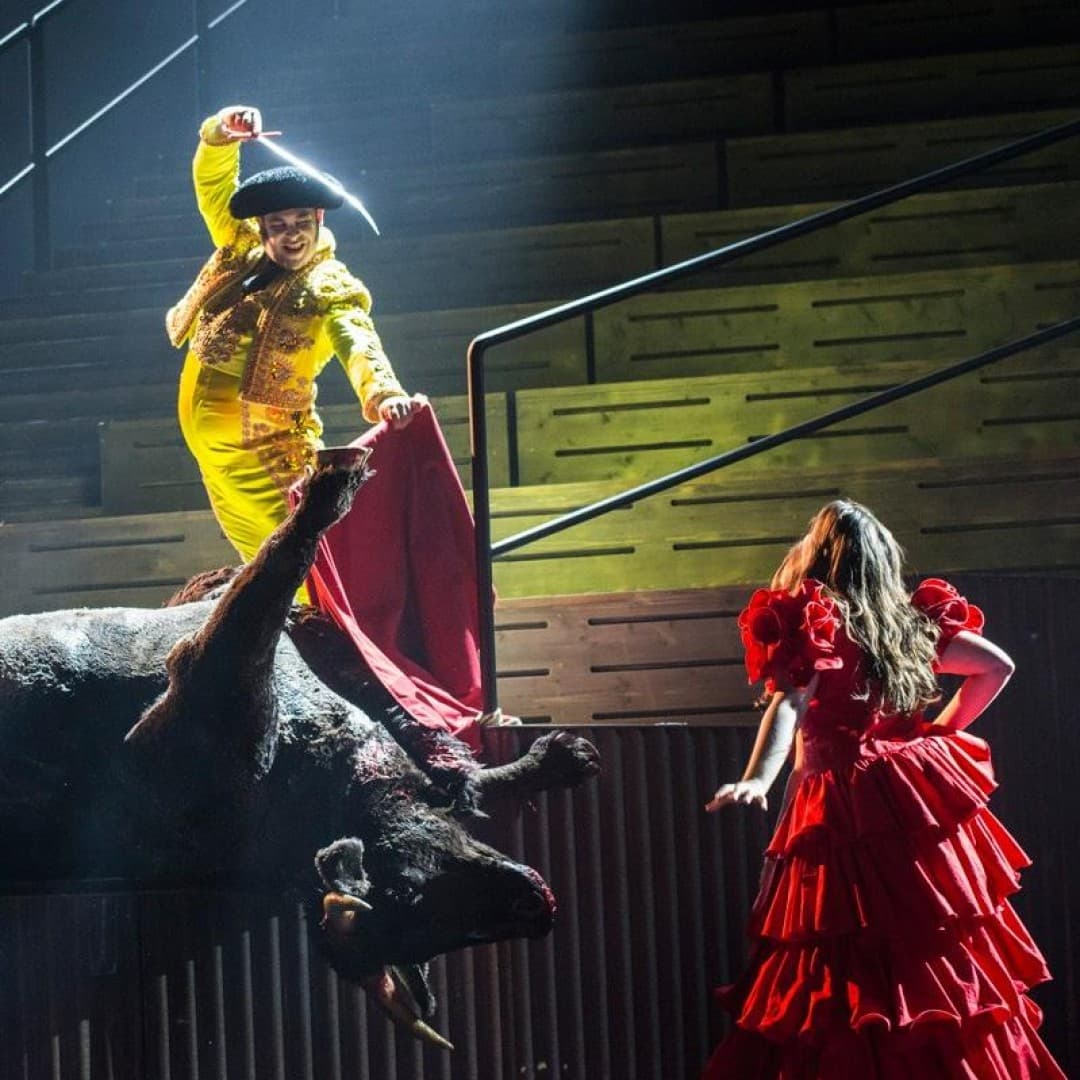 Markus Brück as Escamillo, Clémentine Margaine as Carmen
Marcus Lieberenz