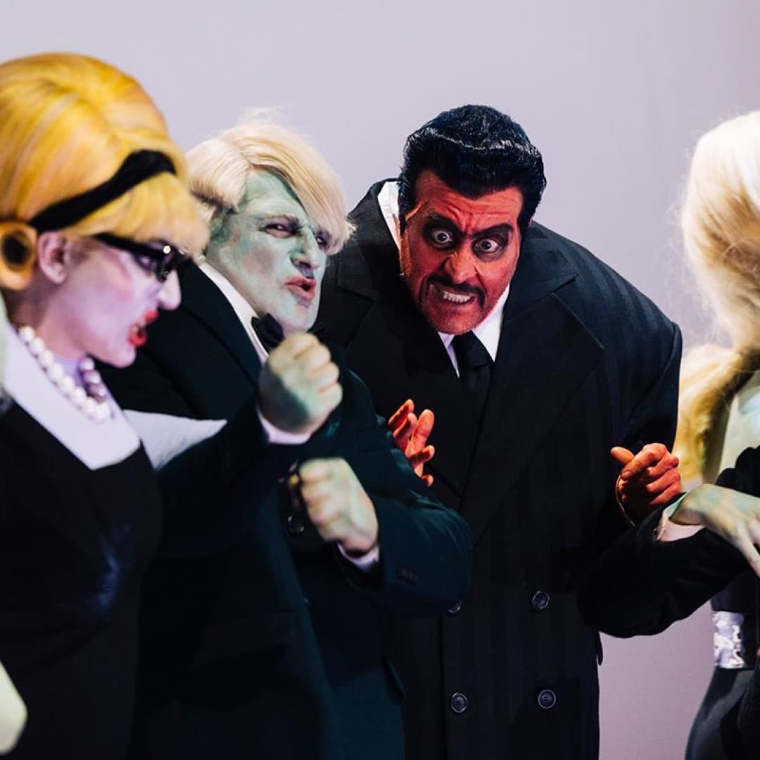 Andrew Harris as Simone, Annika Schlicht as Zita, 
Michael Bachtadze as Betto di Signa, Burkhard Ulrich as Gherardo, Arianna Manganello as La Ciesca
Eike Walkenhorst