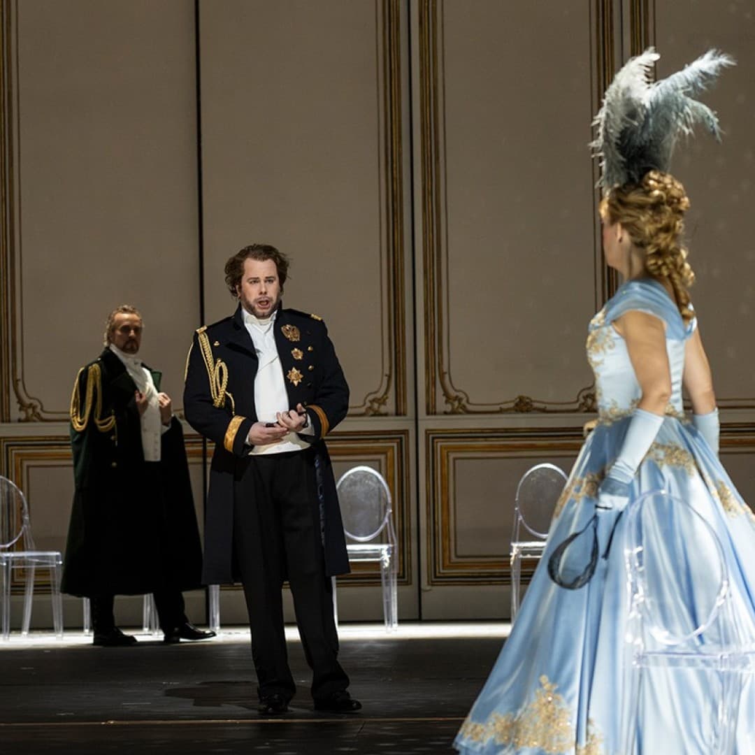 Martin Muehle as Hermann, Thomas Lehman as Jeletzkij, Sondra Radvanovsky as Lisa
