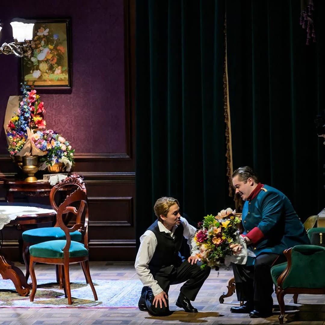Heidi Stober as Zdenka, Daniel O'Hearn as Matteo
Bettina Stöß