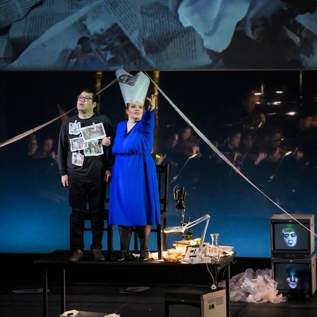 Judit Kutasi as Amneris, SeokJong Baek as Radames
Bettina Stöß