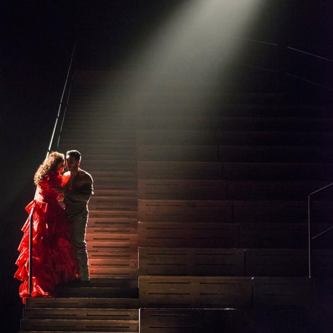 Clémentine Margaine as Carmen, Charles Castronovo as Don José
Marcus Lieberenz