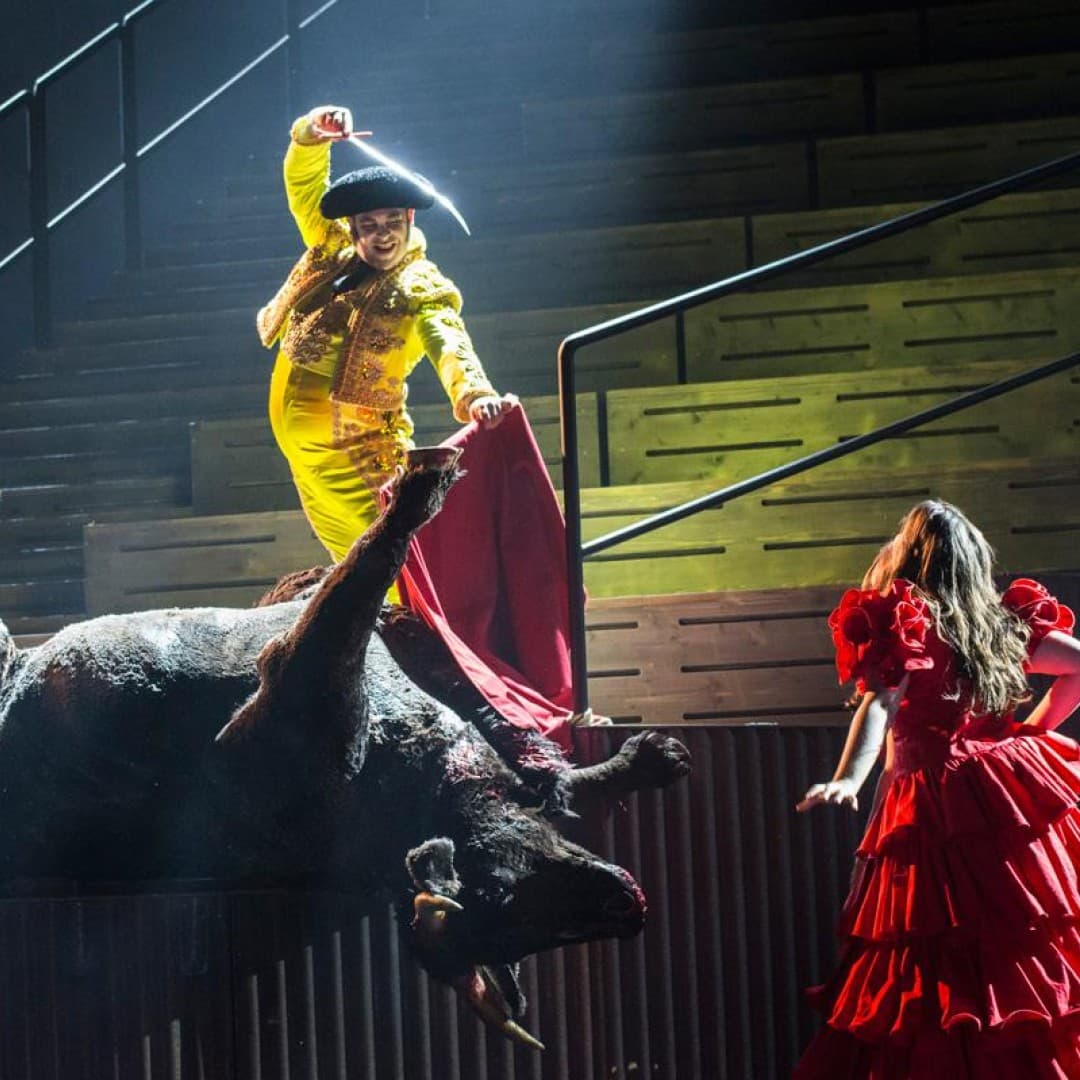 Markus Brück as Escamillo, Clémentine Margaine as Carmen
Marcus Lieberenz
