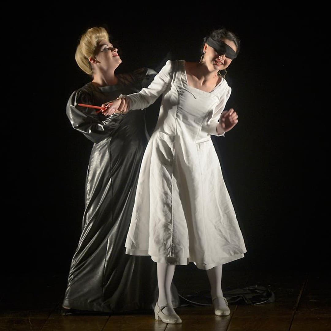 Kathryn Lewek as Queen, Elena Tsallagova as Pamina
Bettina Stöß