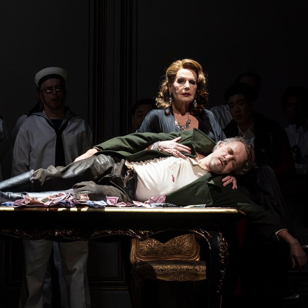 Martin Muehle as Hermann, Doris Soffel as Countess