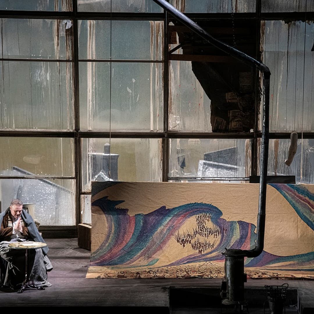 Joseph Calleja as Rodolfo, Markus Brück as Marcello