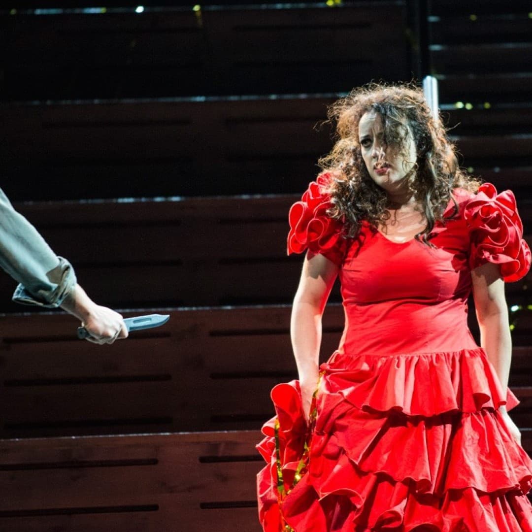 Charles Castronovo as Don José, Clémentine Margaine as Carmen
Marcus Lieberenz