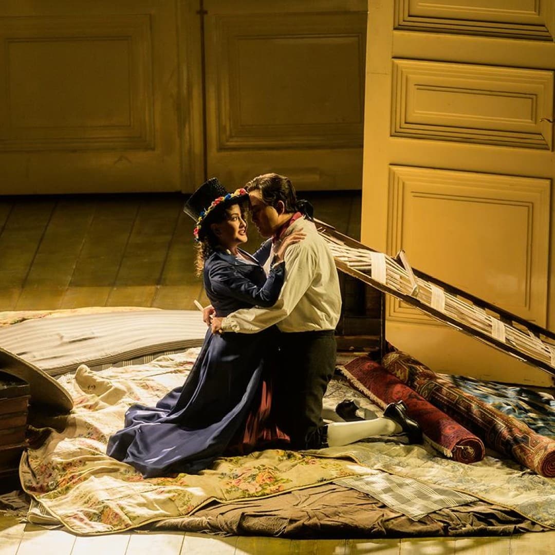 Byung Gil Kim as Figaro, Lilit Davtyan as Susanna
Bettina Stöß