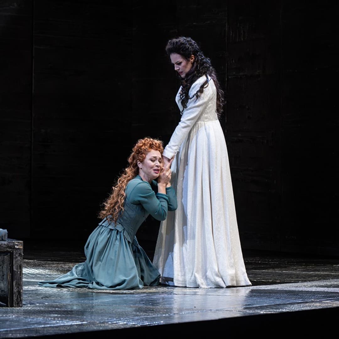 Federica Lombardi as Elisabeth of Valois, Irene Roberts as Princess Eboli
Marcus Lieberenz