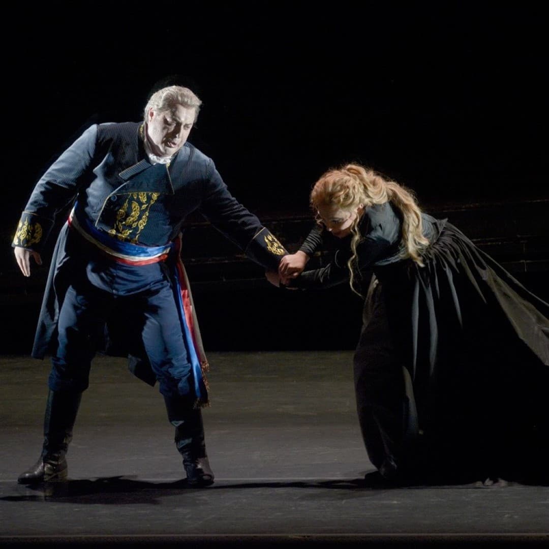 George Gagnidze as Charles Gérard, María José Siri as Madeleine von Coigny
Bettina Stöß