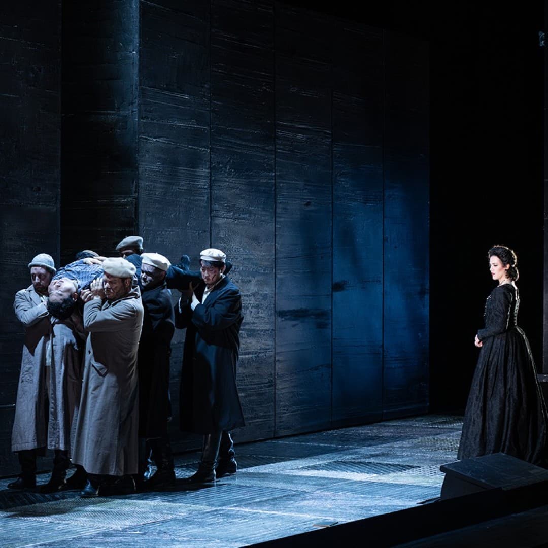 Gihoon Kim as Rodrigo, Marquis of Posa, Federica Lombardi as Elisabeth of Valois
Marcus Lieberenz