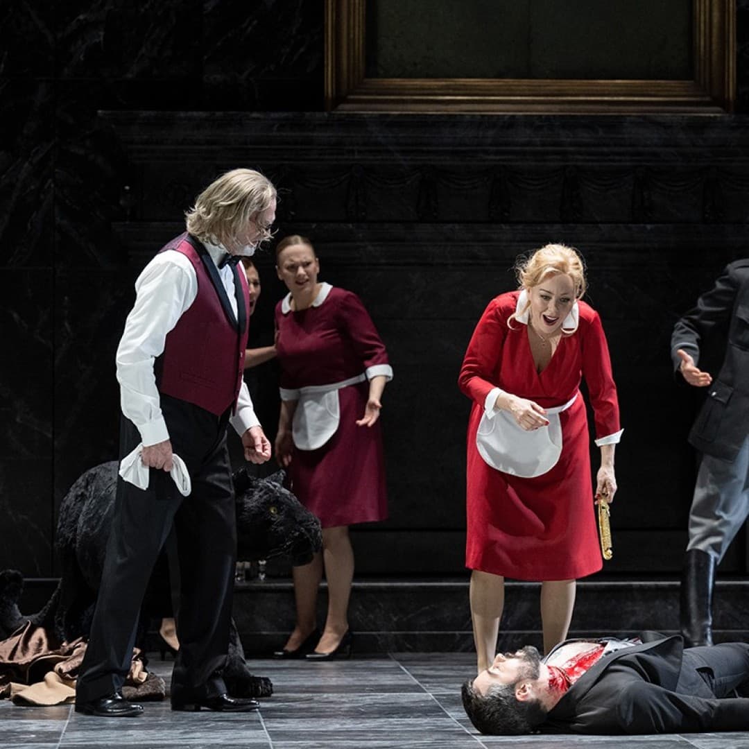 including Seth Carico as Squire, Elisabet Strid as Els, Stephen Bronk as the innkeeper
Monika Rittershaus