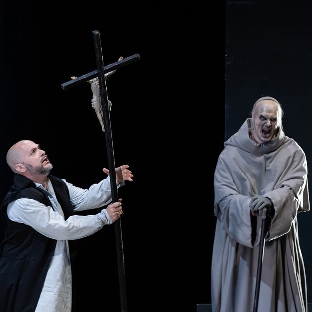 Alex Esposito as Philip II, Patrick Guetti as The Grand Inquisitor
Marcus Lieberenz