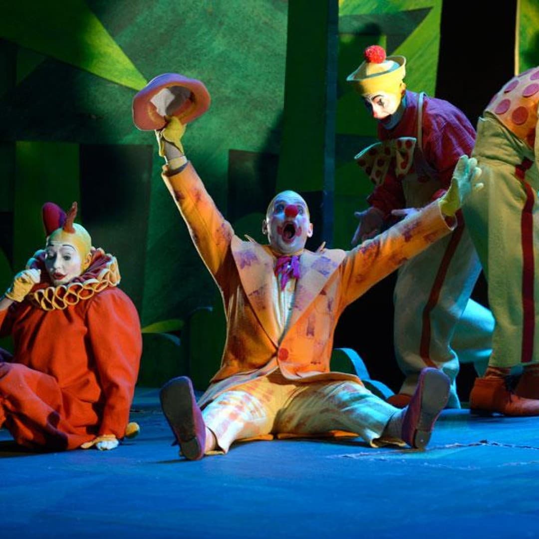 The clowns, played by our extras.
Bettina Stöß