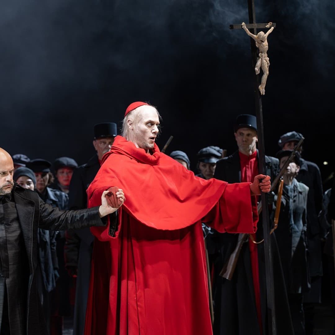 Alex Esposito as Philip II, Patrick Guetti as The Grand Inquisitor
Marcus Lieberenz