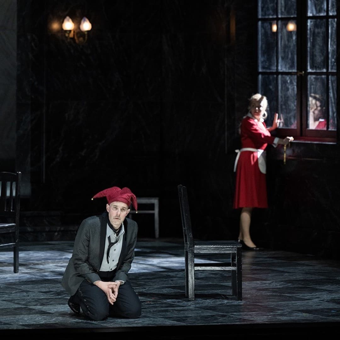 Michael Laurenz as The fool, Elisabet Strid as Els
Monika Rittershaus