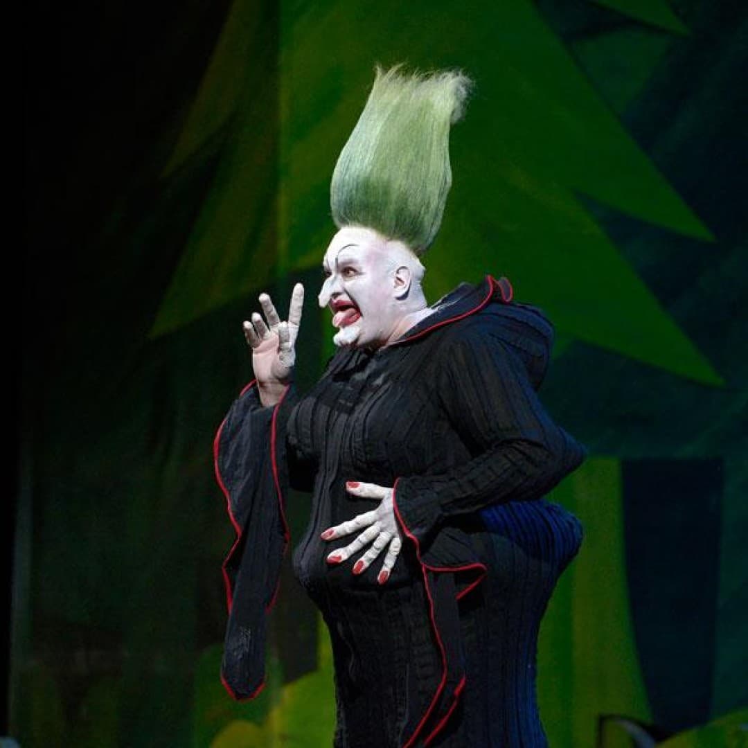 Jörg Schörner as the Witch
Bettina Stöß