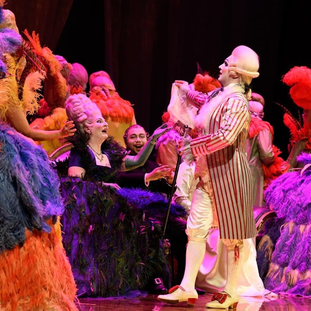 Philipp Jekal als Pierre Fléville, Annika Schlicht as Countess Coigny
Bettina Stöß