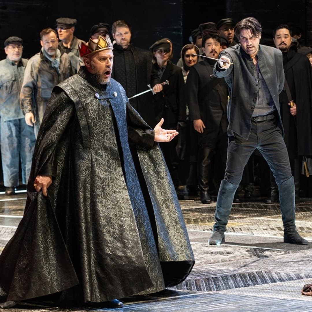 including Alex Esposito as Philip II, Jonathan Tetelman as Don Carlo
Marcus Lieberenz