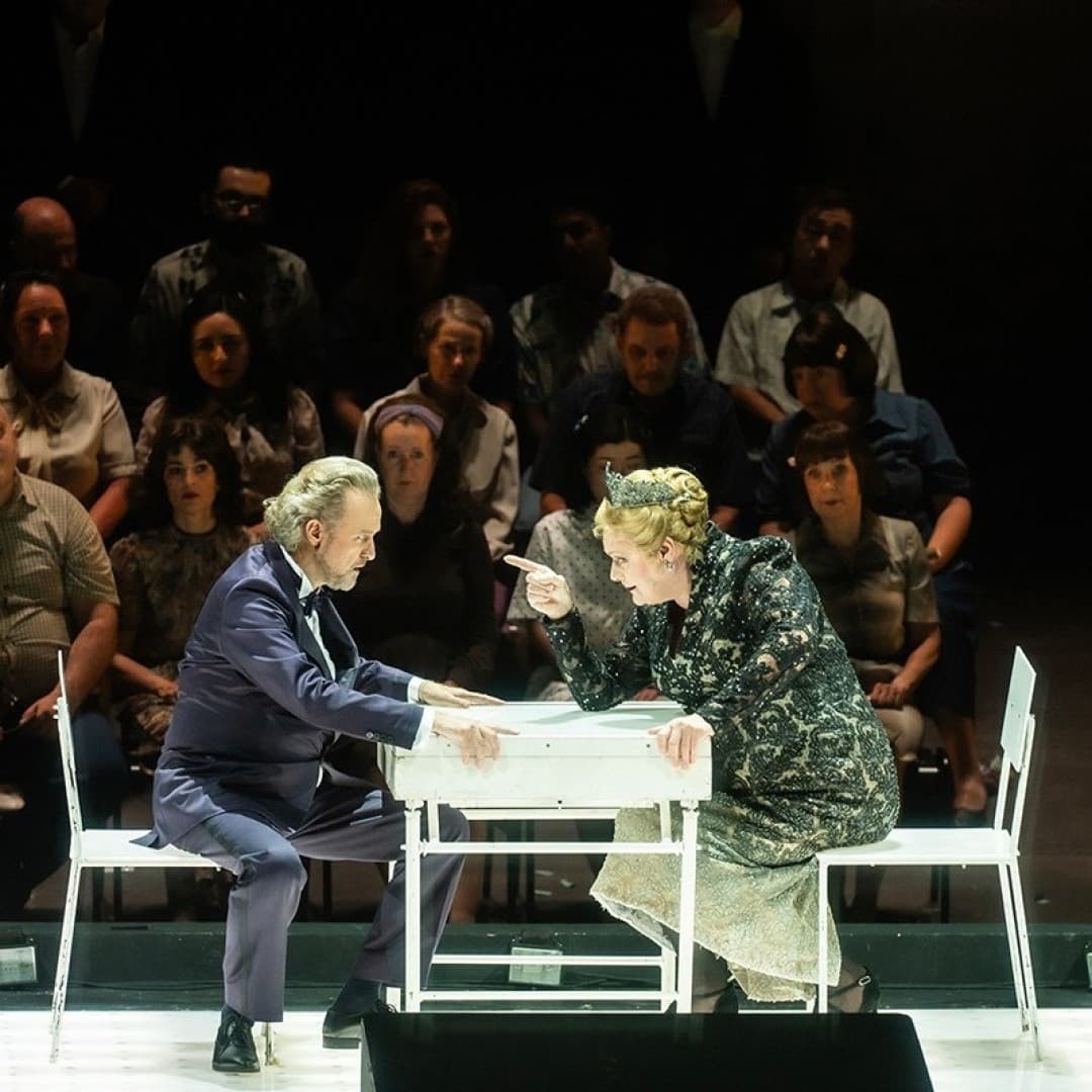 Martin Muehle as Calaf, Catherine Foster as Turandot
Bettina Stöß