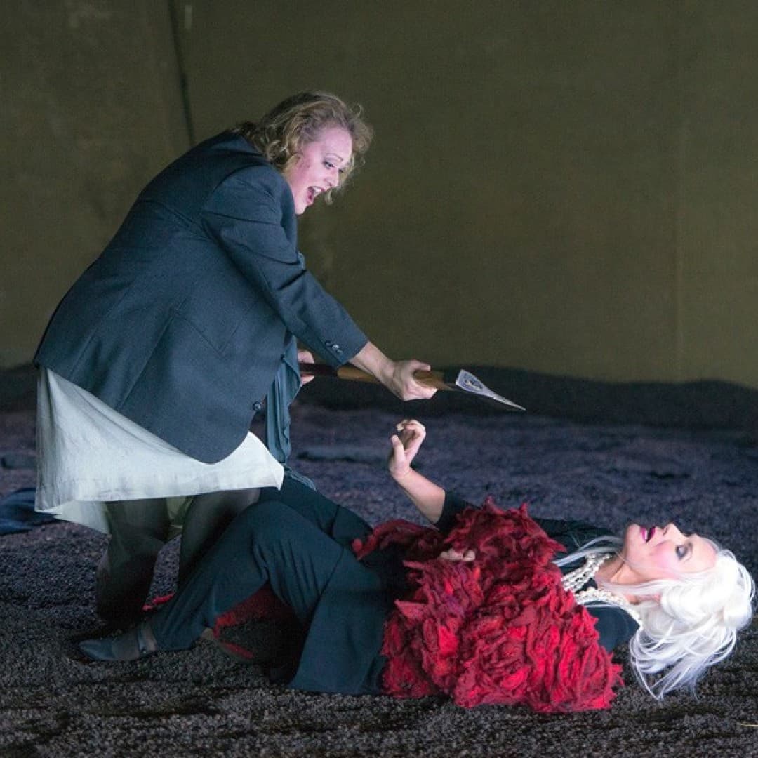 Waltraud Meier as Klytämnestra, Catherine Foster as Elektra